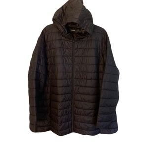 Torrid Quilted Black Puffer Feel the Fit Coat Size 3